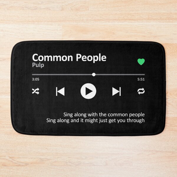 Item preview, Common People Streaming designed and sold by TraceTheFace.