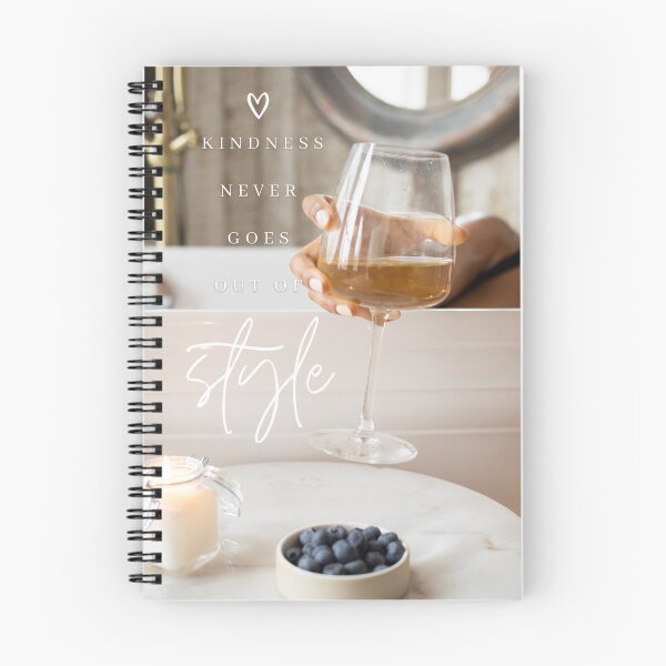 Item preview, Kindness Never Goes Out of Style - Wine Print designed and sold by Femme Pastel Collective.