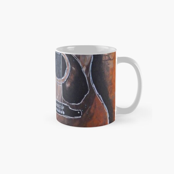 The Art of Music, acoustic guitar Classic Mug