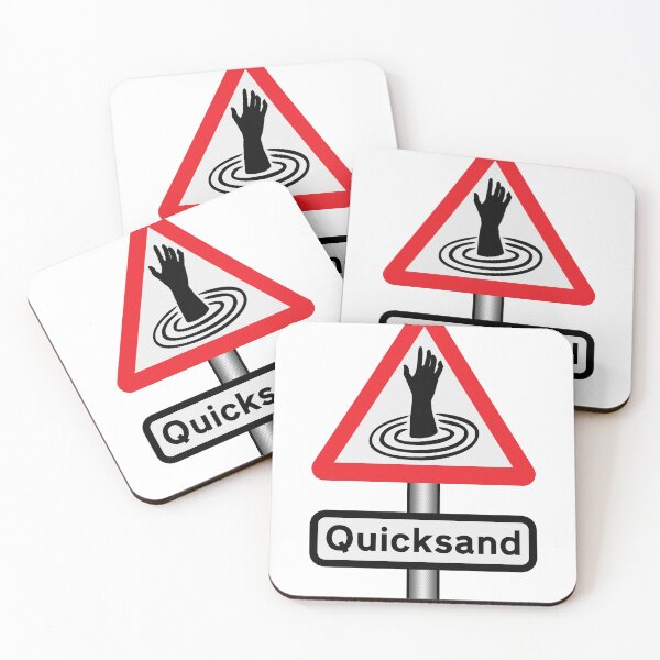 Item preview, Warning! Quicksand designed and sold by Paulychilds.