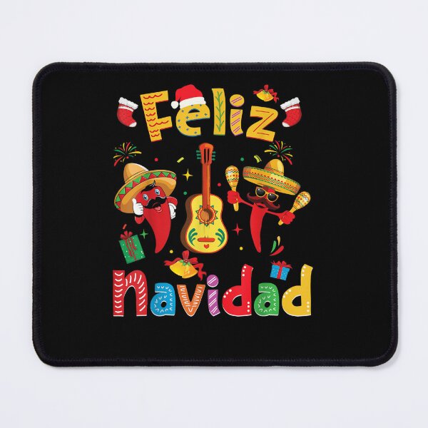Item preview, Feliz Navidad Mexican Fiesta Hot Pepper Guitar designed and sold by dolsy-store.