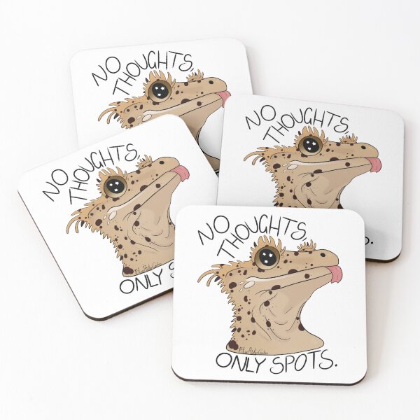 Item preview, No Thoughts, Only Spots.  designed and sold by BlueRidgeGeckos.