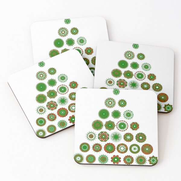 Item preview, Festive large tree set unique design W7.4 designed and sold by fishpressink.