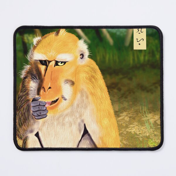 Item preview, Philippine Macaque - White designed and sold by ThorReyes.