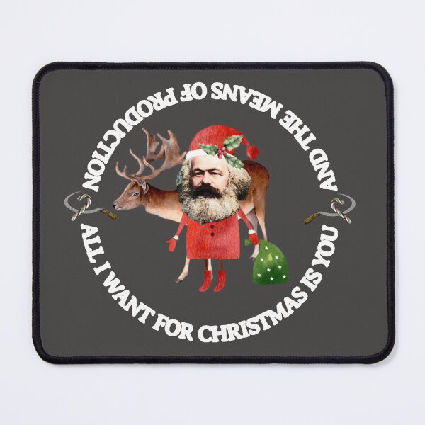 Item preview, Karl Marx Christmas Card designed and sold by Angeleghties.