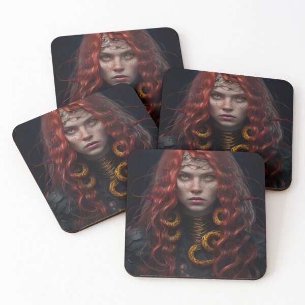 Item preview, Beautiful red haired  lady of war designed and sold by ladarkepoque.