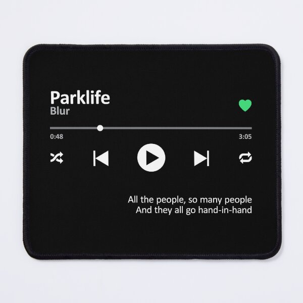 Item preview, Parklife Streaming designed and sold by TraceTheFace.