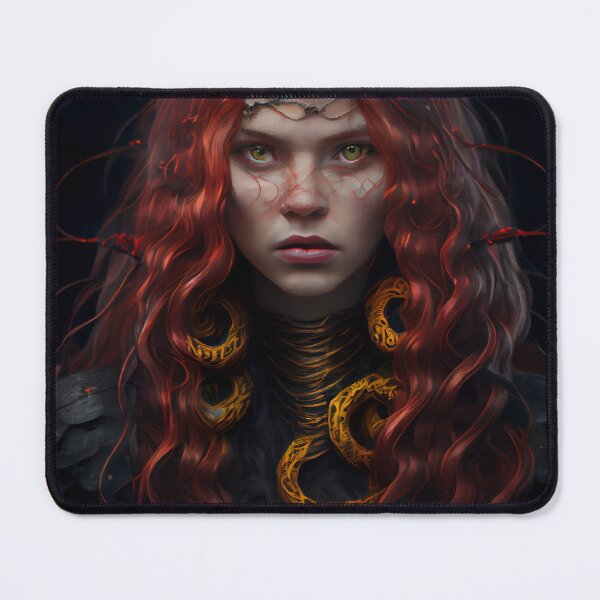 Item preview, Beautiful red haired  lady of war designed and sold by ladarkepoque.