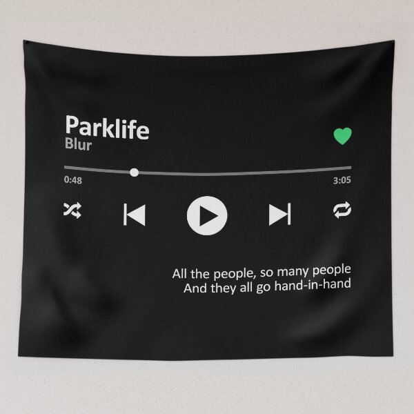Item preview, Parklife Streaming designed and sold by TraceTheFace.