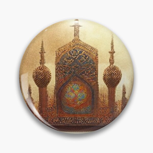 Item preview, Painting of Al-Hamra Palace /castle and ancient Arab Islamic architecture designed and sold by MaissaArt.