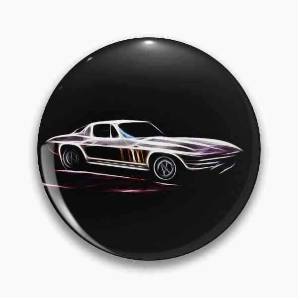 Item preview, 1965 chevrolet corvette coupe neon design designed and sold by test26.