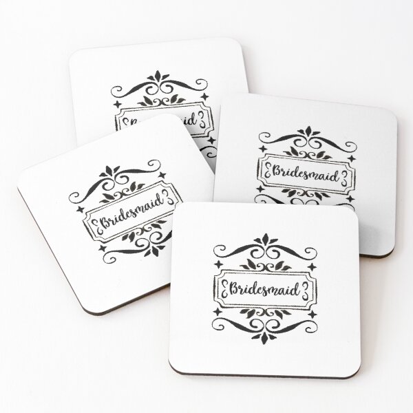 Item preview, Bridal Party Gifts for Women Cute Matching Bridesmaid, Bridesmaid designed and sold by RedArtsDesign.