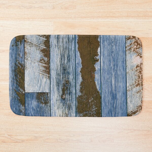 Item preview, Blue And Chocolate Brown Vintage Reclaimed Wooden Boards designed and sold by DEC02.