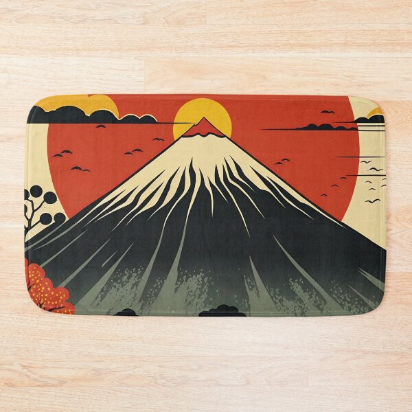 Item preview, Japanese Volcano Sunset designed and sold by JigglePeek.