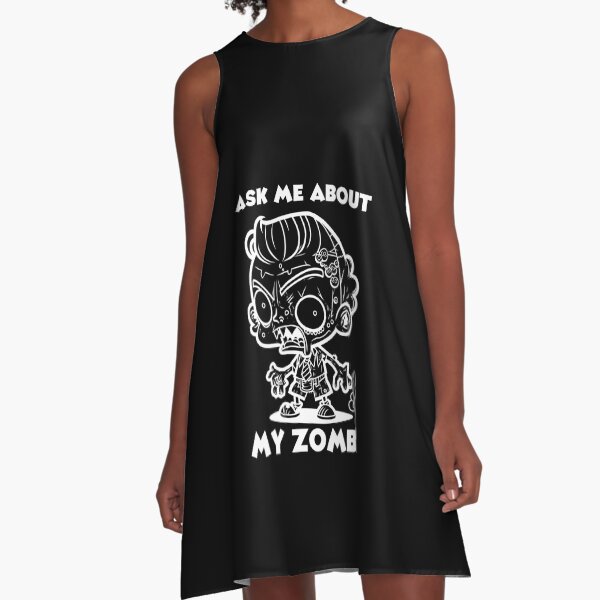 Item preview, Ask Me About My Zombie designed and sold by Akimatax ✯✯✯✯✯.