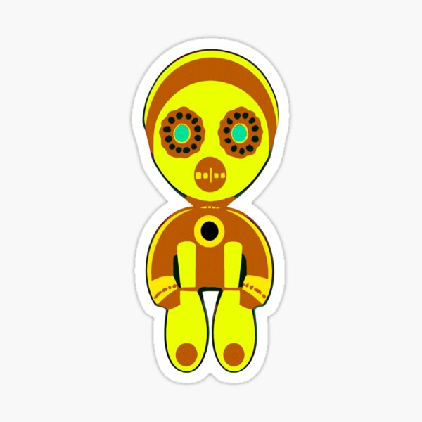 yellow voodoo doll