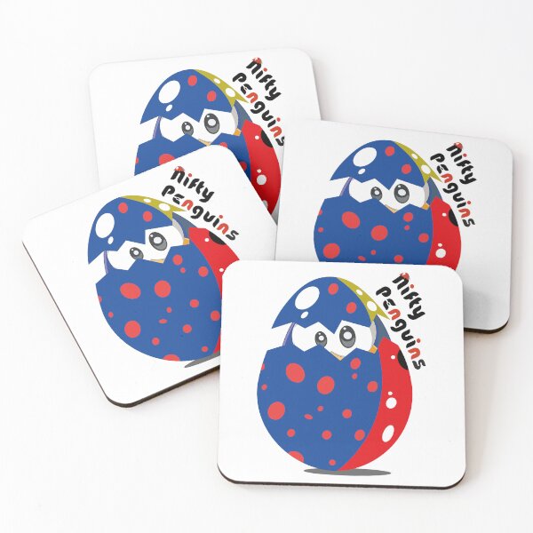 Item preview, Penguins in Colorful Eggshells - Collection N. 21 designed and sold by NiftyPenguins.