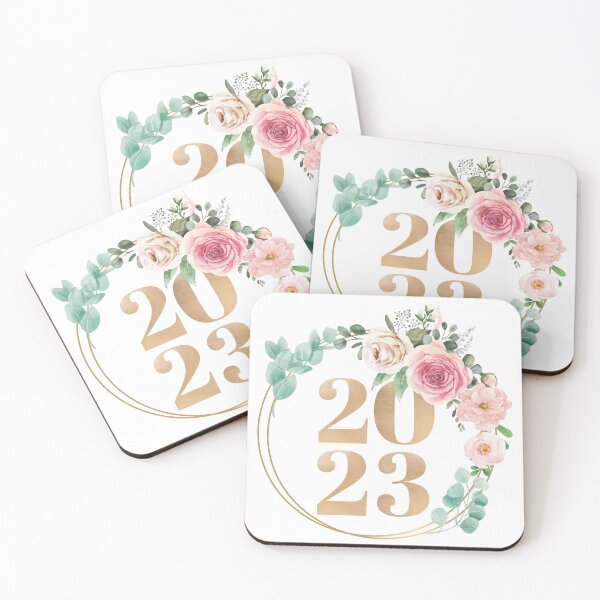 Item preview, Watercolor Floral 2023 Year Cover Page For Planner And Bullet Journal  designed and sold by Designs By YL.