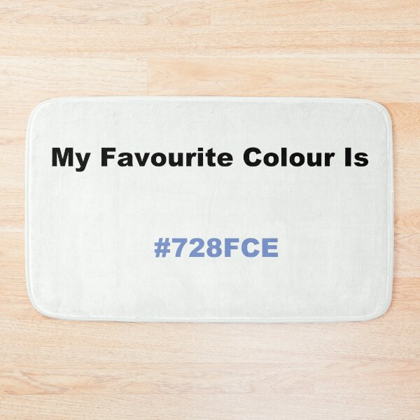 Item preview, My Favourite Colour Is #728FCE designed and sold by kiippers.