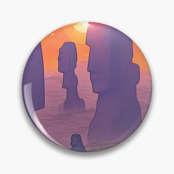 Item preview, Moai and Double Sunset at Valparadiso designed and sold by Parco-Mizzo.