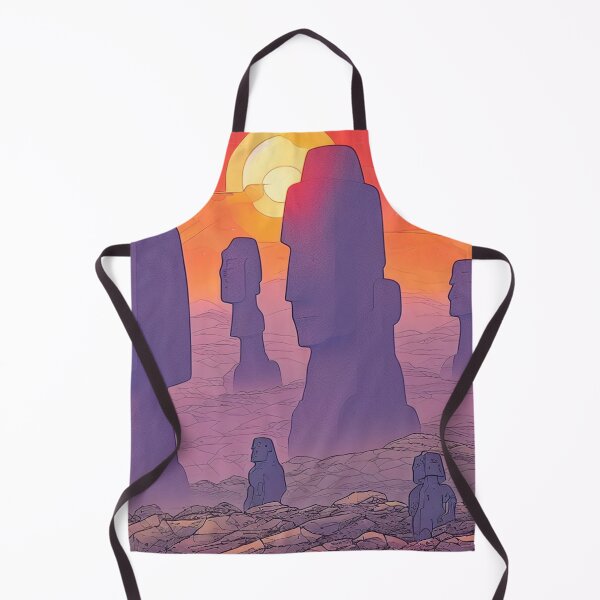Item preview, Moai and Double Sunset at Valparadiso designed and sold by Parco-Mizzo.