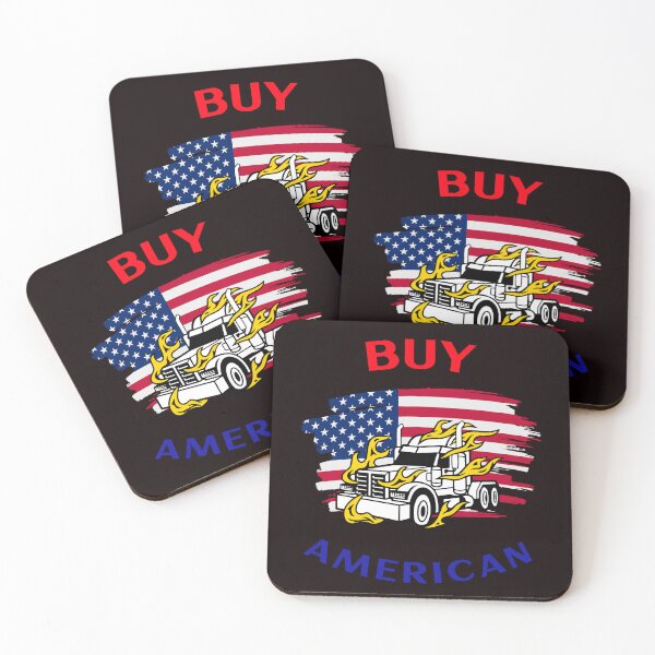 Item preview, American Trucker, Buy American RWB designed and sold by TeamsterLife.