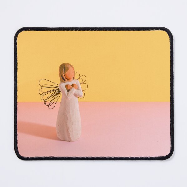 Item preview, Angel on a Yellow and Pink Background designed and sold by ea-photos.