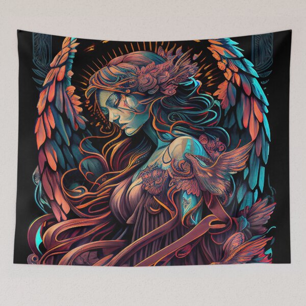 Item preview, Mahasiah Illustration designed and sold by OccultDreams.