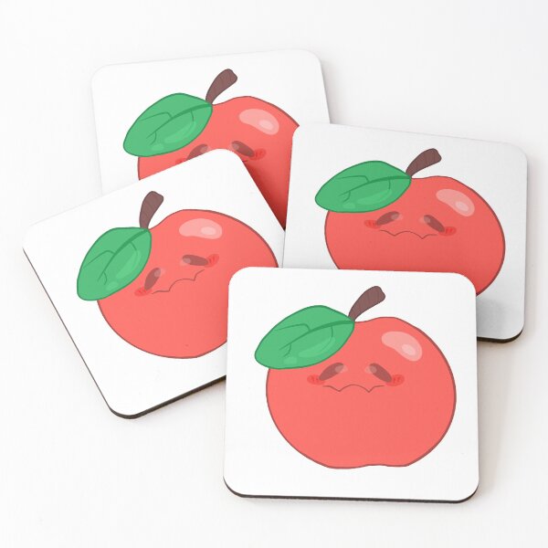 Item preview, Apple face kawaii red  designed and sold by Beano Supremo.