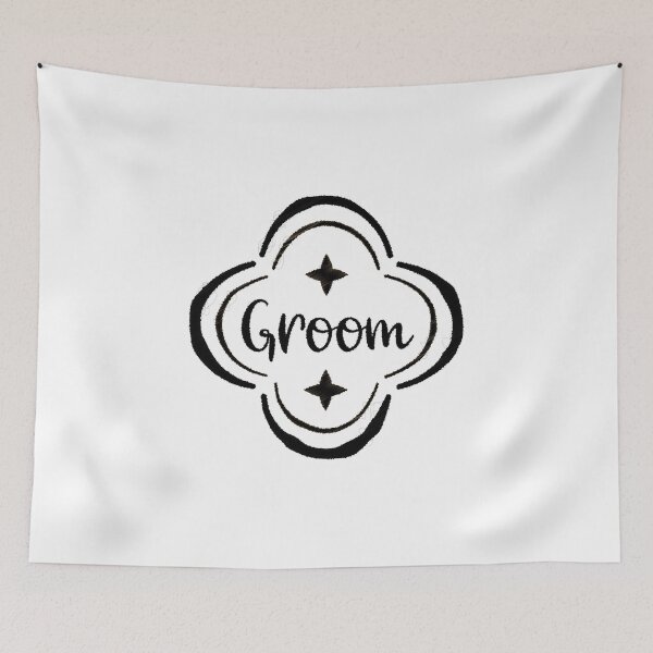Item preview, Matching Getting Ready Bride & Groom Wedding Gifts Groom, Groom, Honeymoon,Newlyweds,Just Married designed and sold by RedArtsDesign.