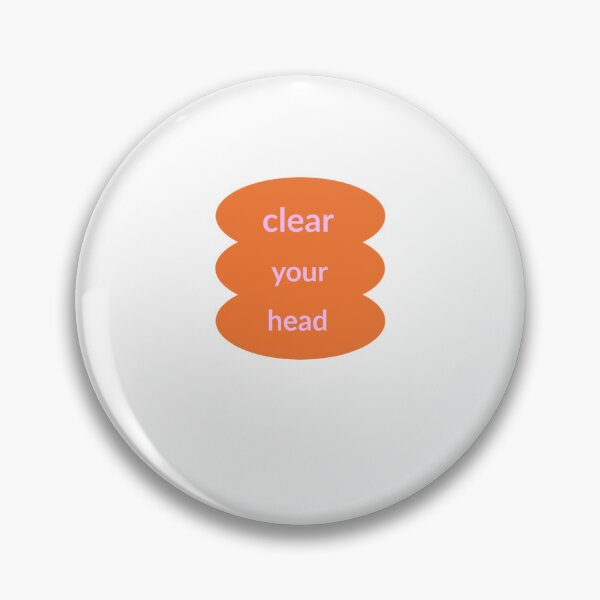 Item preview, Clear your head gift designed and sold by EliteCaptionist.