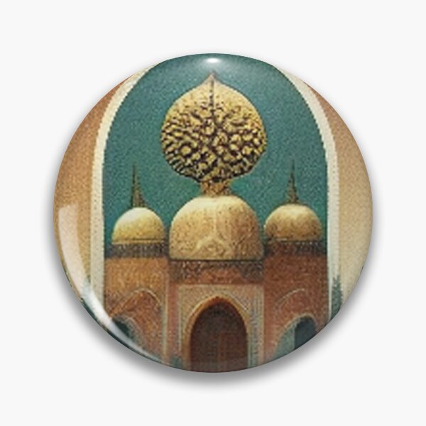 Item preview, Painting of Al-Hamra Palace /castle and ancient Arab Islamic architecture designed and sold by MaissaArt.