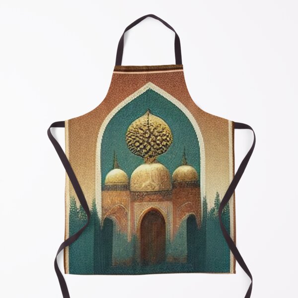 Item preview, Painting of Al-Hamra Palace /castle and ancient Arab Islamic architecture designed and sold by MaissaArt.