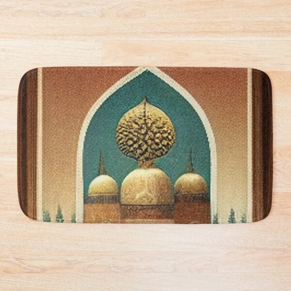 Item preview, Painting of Al-Hamra Palace /castle and ancient Arab Islamic architecture designed and sold by MaissaArt.