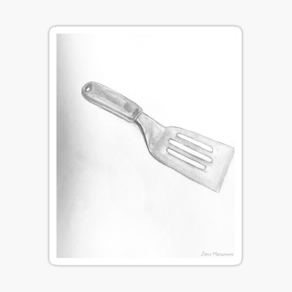 Pink Spatula Sticker for Sale by Olitvia