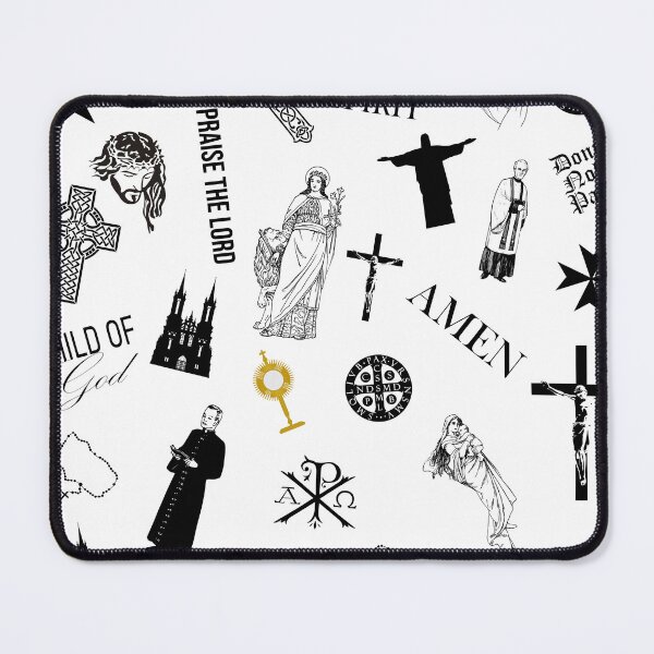 Item preview, Catholic Pattern  designed and sold by TheCatholicLady.