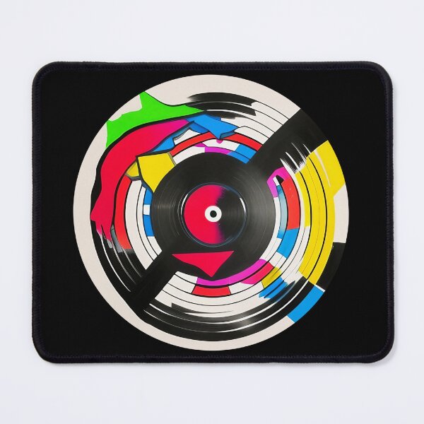 Item preview, Colorful Vinyl with Geometric Shapes designed and sold by Alex-JuJu.