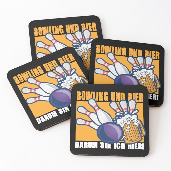 Item preview, Bowling And Beer That's Why I'm Bowling Here designed and sold by Shirtey.