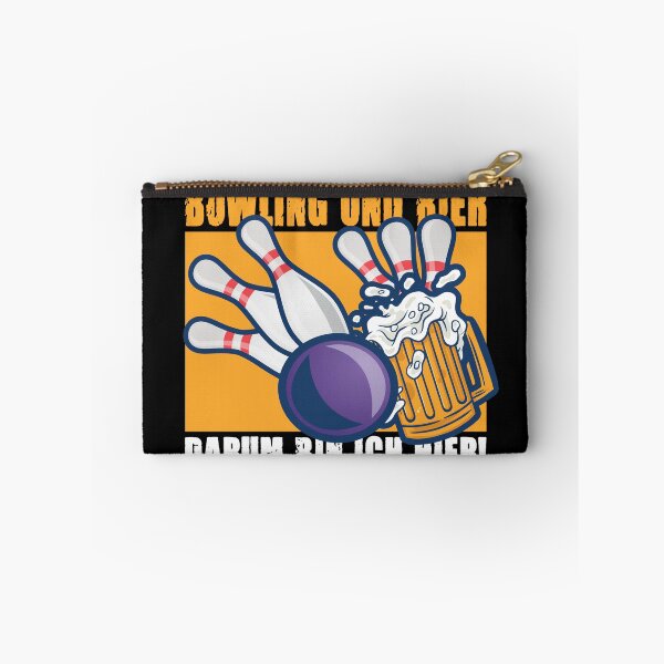 Item preview, Bowling And Beer That's Why I'm Bowling Here designed and sold by Shirtey.