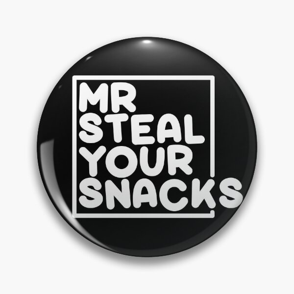 Artikelvorschau, Mr. Steal Your Snacks ist ein lustiges Dankeschön entworfen und verkauft von Sadil.