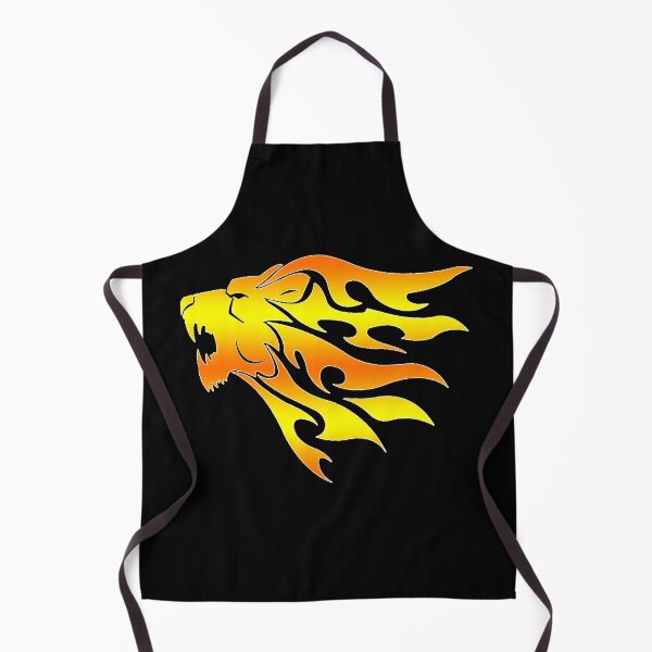 Item preview, lion face - scary lion face - golden lion designed and sold by mu-art.