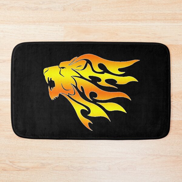 Item preview, lion face - scary lion face - golden lion designed and sold by mu-art.