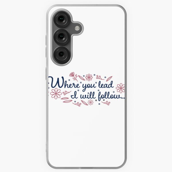 Item preview, Floral Where you Lead I will Follow... designed and sold by Lgc13.