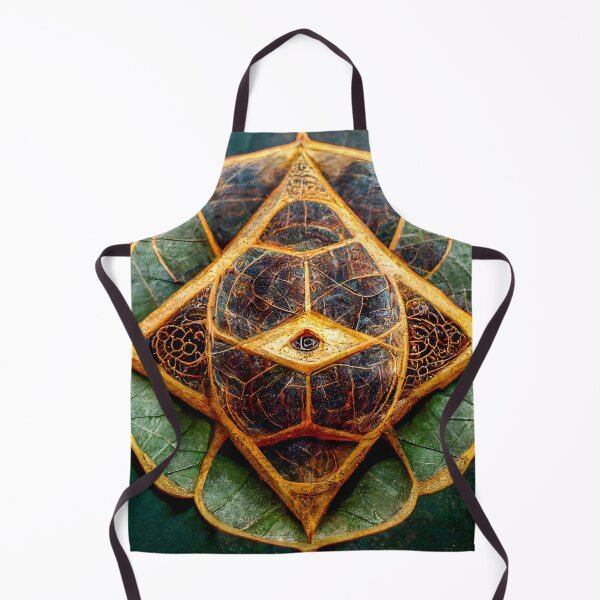 Item preview, Mandala of the Old and Wise Turtle - spiritual art spiritual artwork spirituality wellness well-being turtle mandala designed and sold by LvSoulCreations.