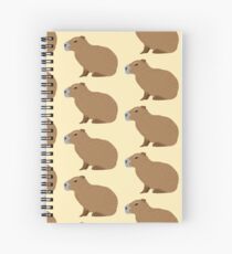 Capybara Spiral Notebook