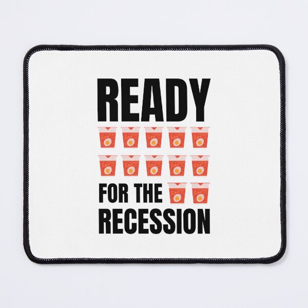 Item preview, Ready for The Recession - Cup Ramen Every Day - This Inflation man somebody help (black) designed and sold by MillennialMemer.