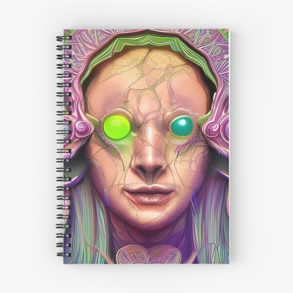 Item preview, Dosed in the Machine (4) - Trippy Psychedelic Sci Fi designed and sold by TheThirdEye.