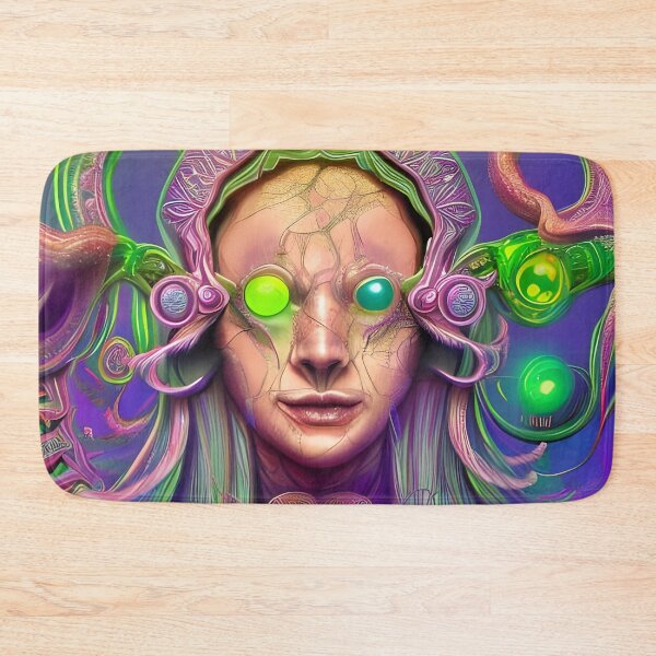 Item preview, Dosed in the Machine (4) - Trippy Psychedelic Sci Fi designed and sold by TheThirdEye.