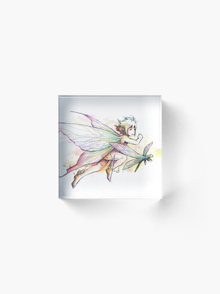 Alternate view of The Swift Fairy Acrylic Block