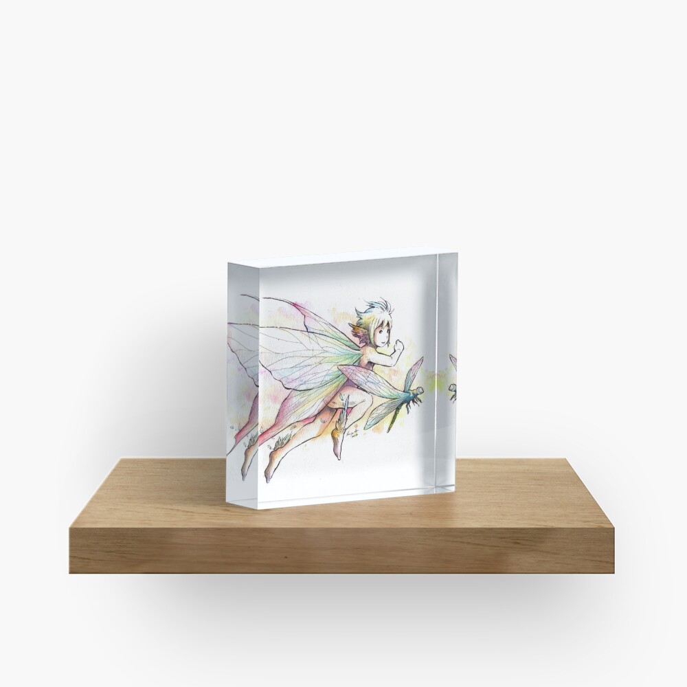 The Swift Fairy Acrylic Block